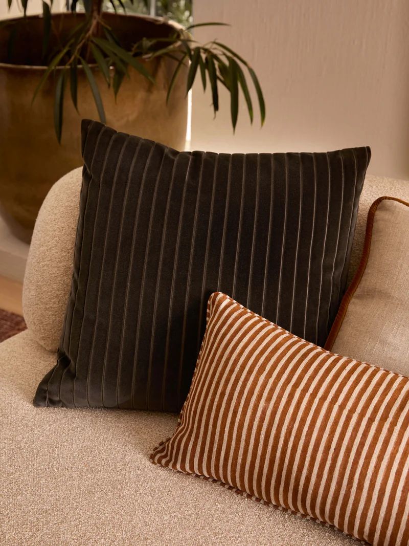 Gia Reversible Linen Cushion