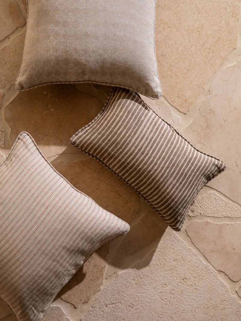 Gia Reversible Linen Cushion