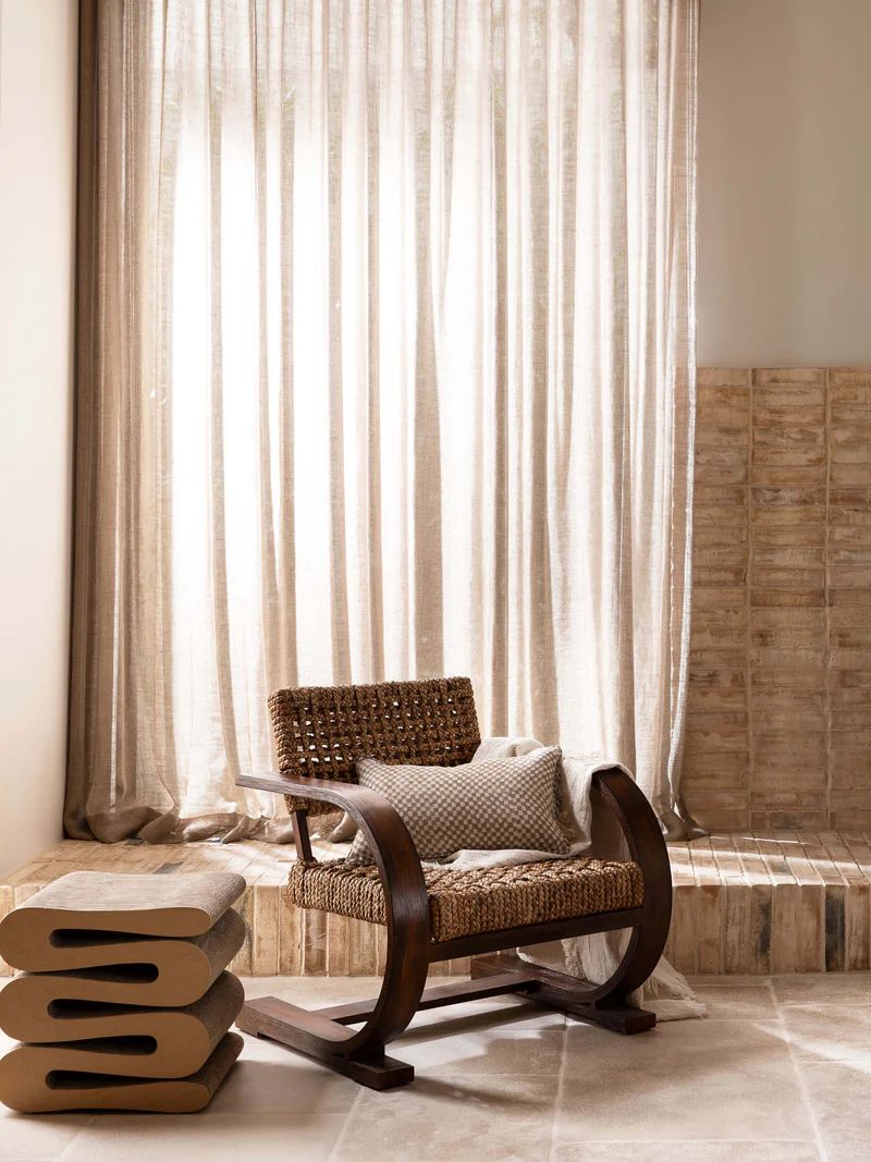 Gia Reversible Linen Cushion