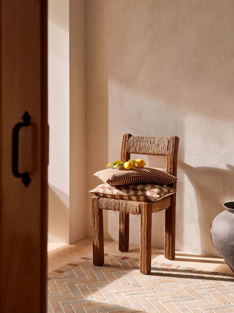 Gia Reversible Linen Cushion