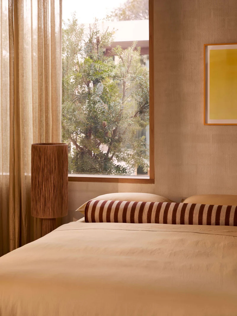 Pip Grand Linen Bolster Cushion