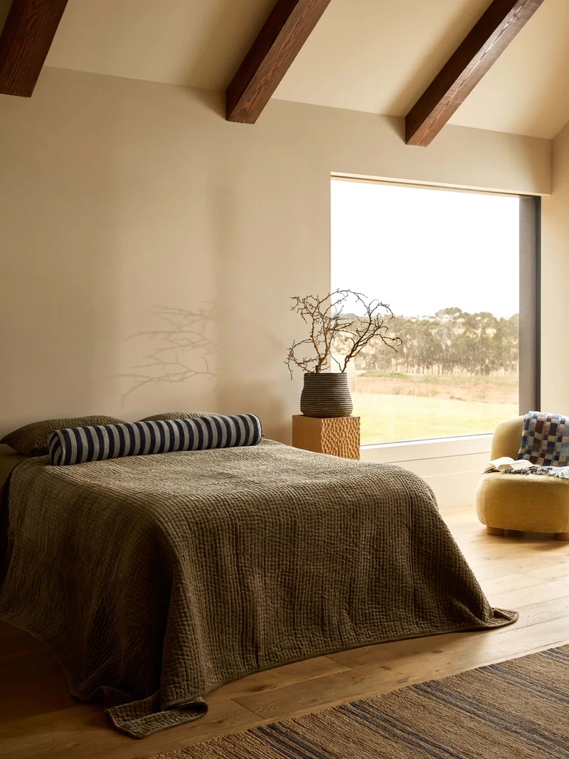Pip Grand Linen Bolster Cushion