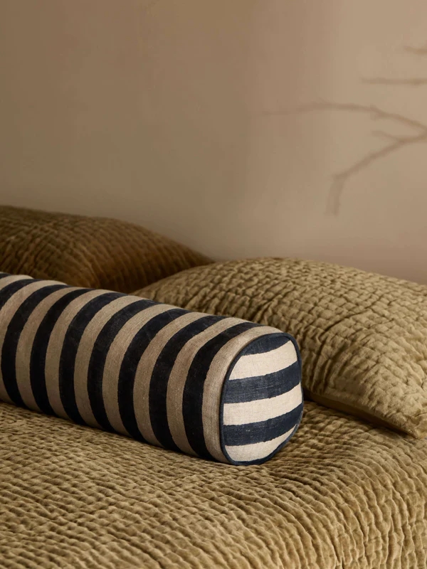 Pip Grand Linen Bolster Cushion