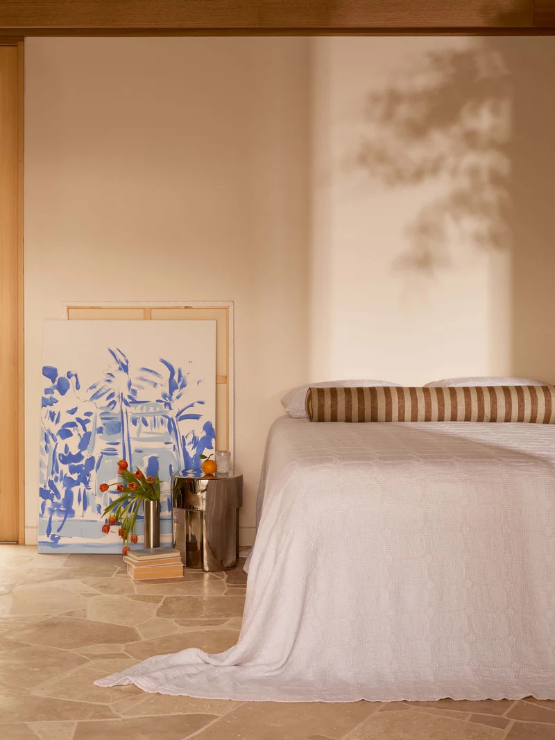 Pip Grand Linen Bolster Cushion