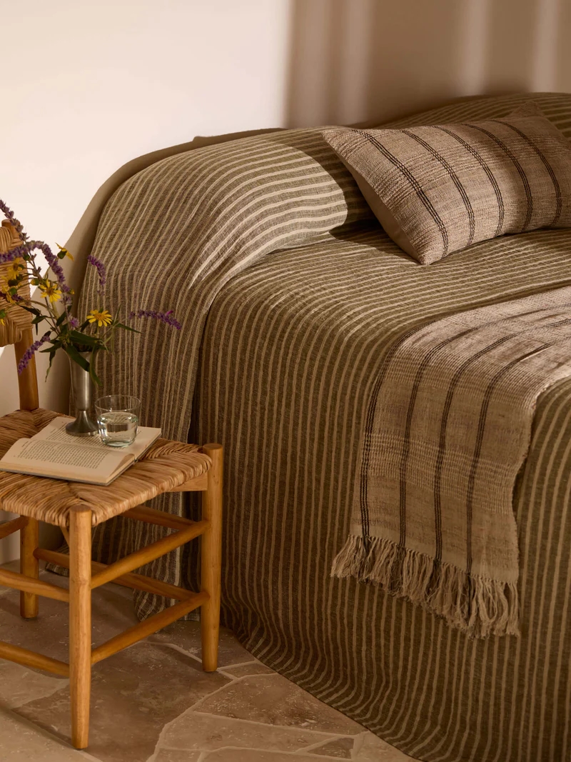 Husk Wool & Silk Cushion