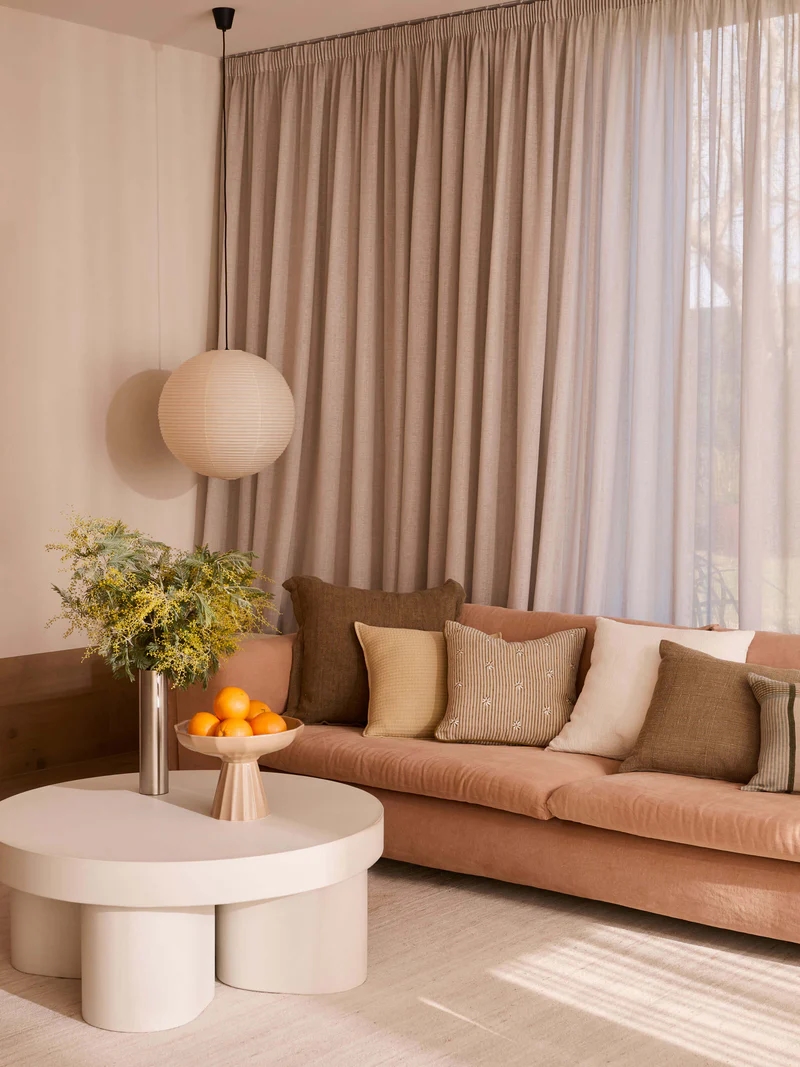 Florette Reversible Linen Cushion