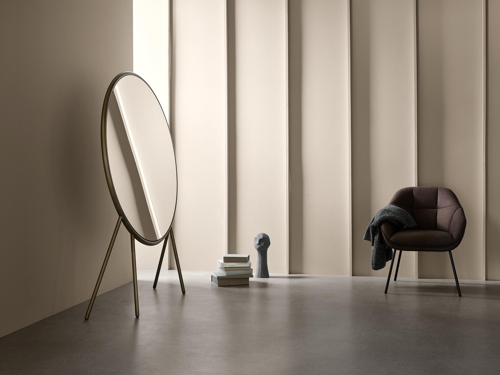 Mango Mini Chair - White Boucle-Cuddle 02 - Floor Stock