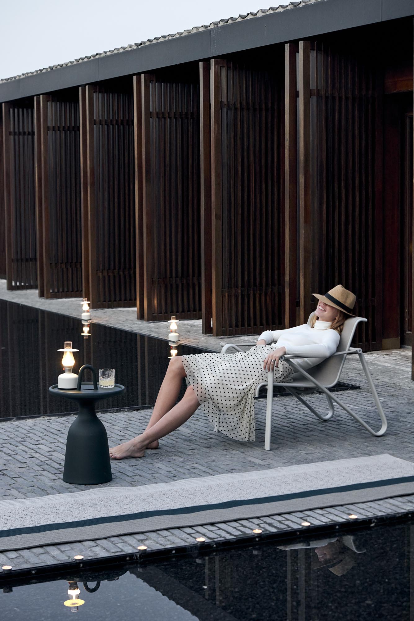 Mindo 105 Lounge Chair - Brown Mix - Floor Stock