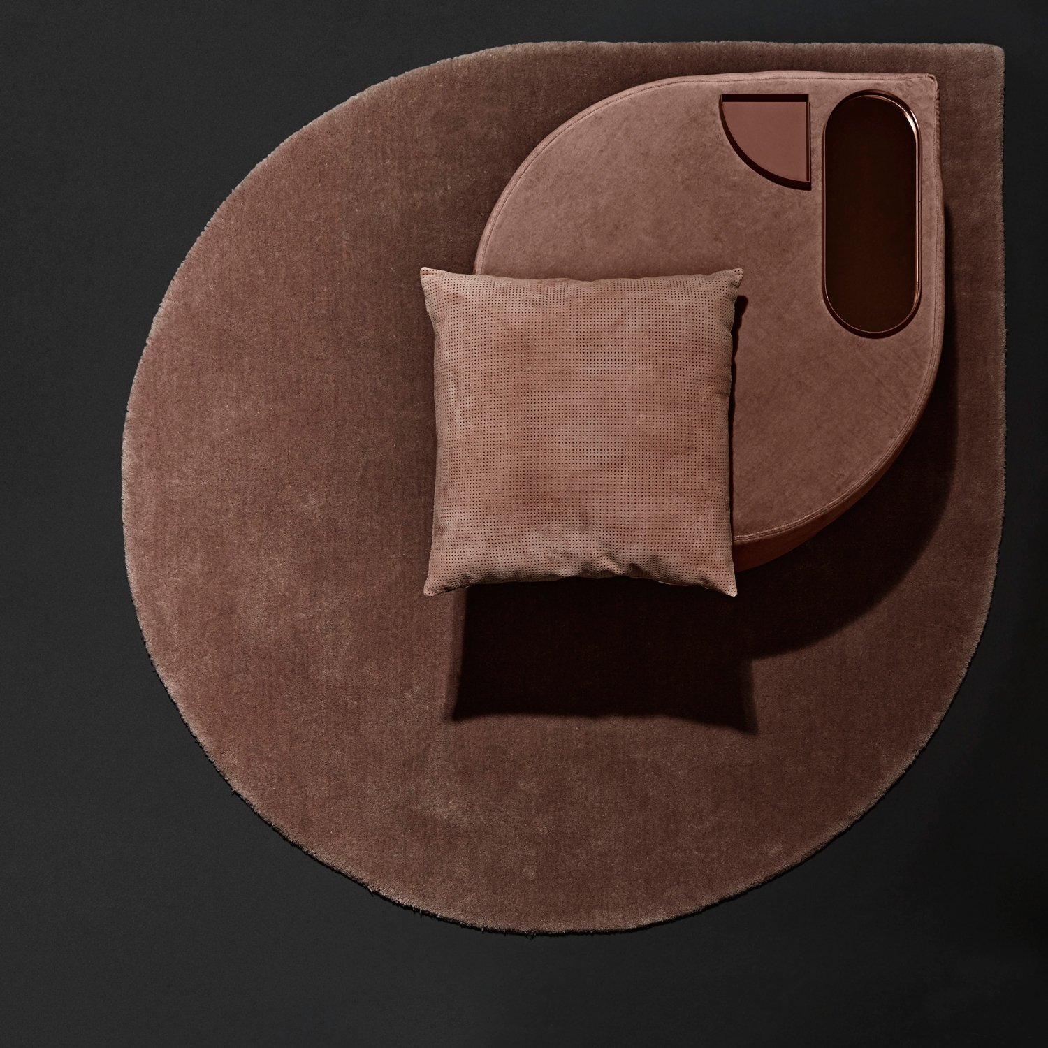 Stilla Rug - Large - Dark Grey - Floor Stock