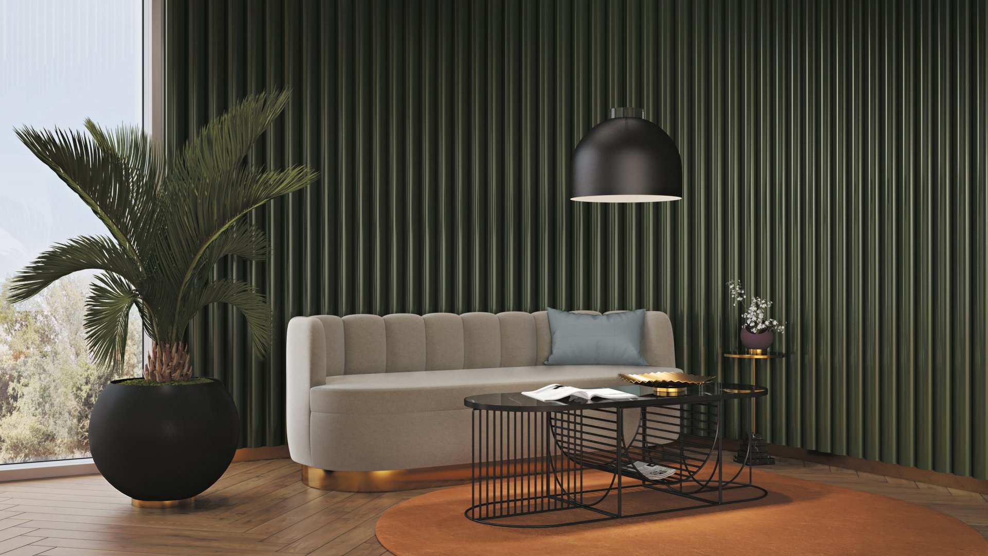 Stilla Rug - Large - Dark Grey - Floor Stock