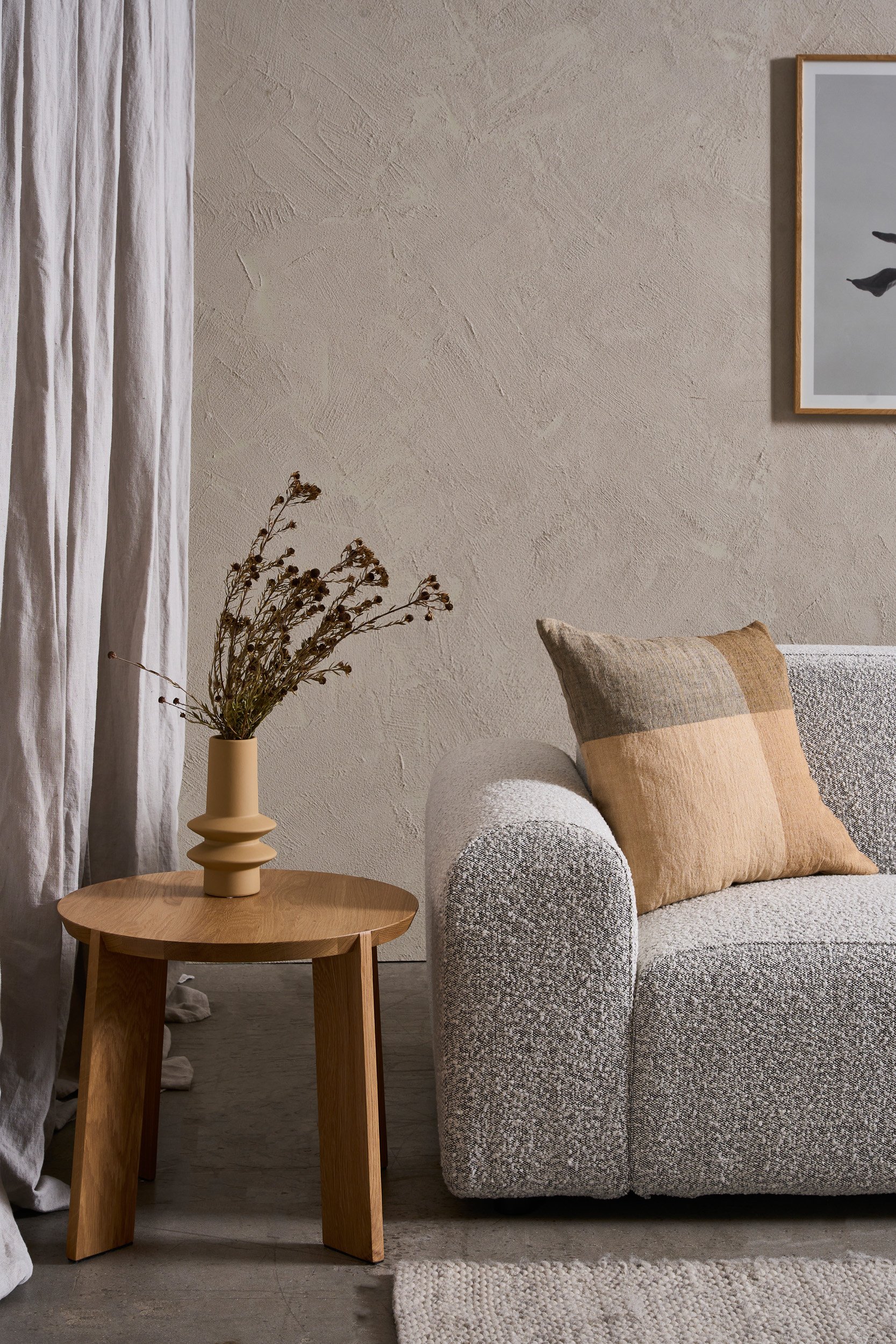 Kile Coffee Table - Tall 500mm - Light Oak - Floor Stock