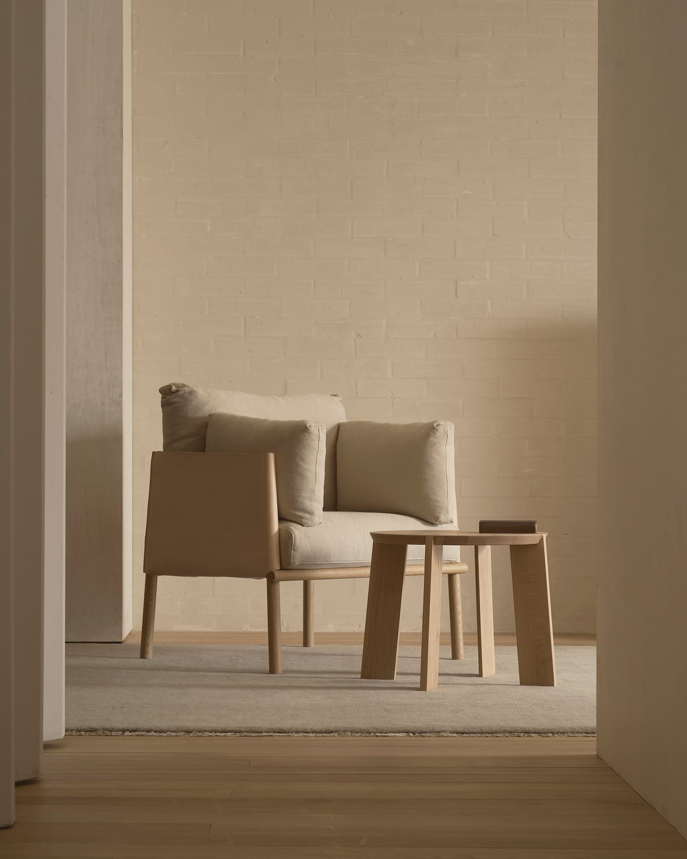 Kile Coffee Table - Tall 500mm - Light Oak - Floor Stock