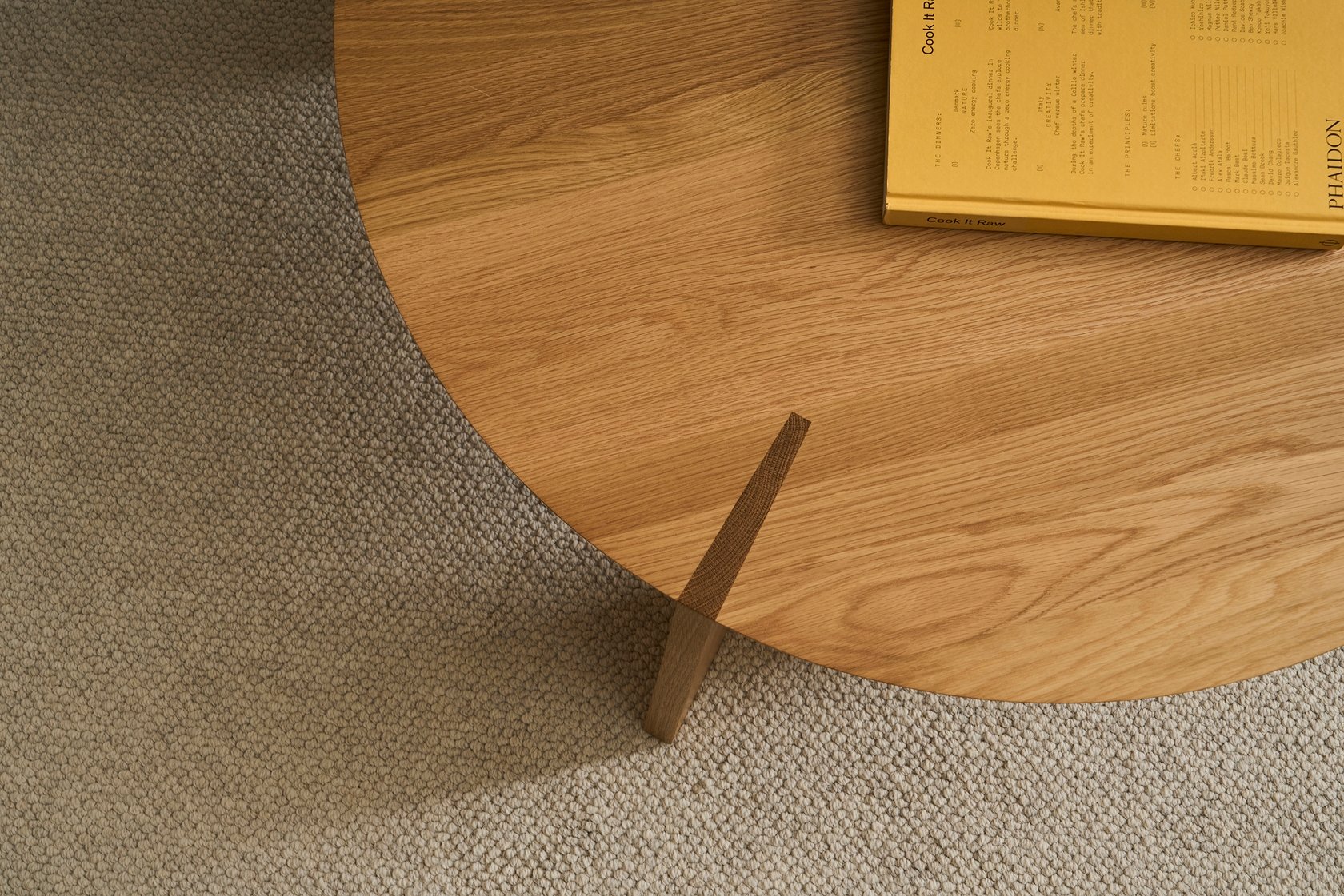 Kile Coffee Table - Tall 500mm - Light Oak - Floor Stock
