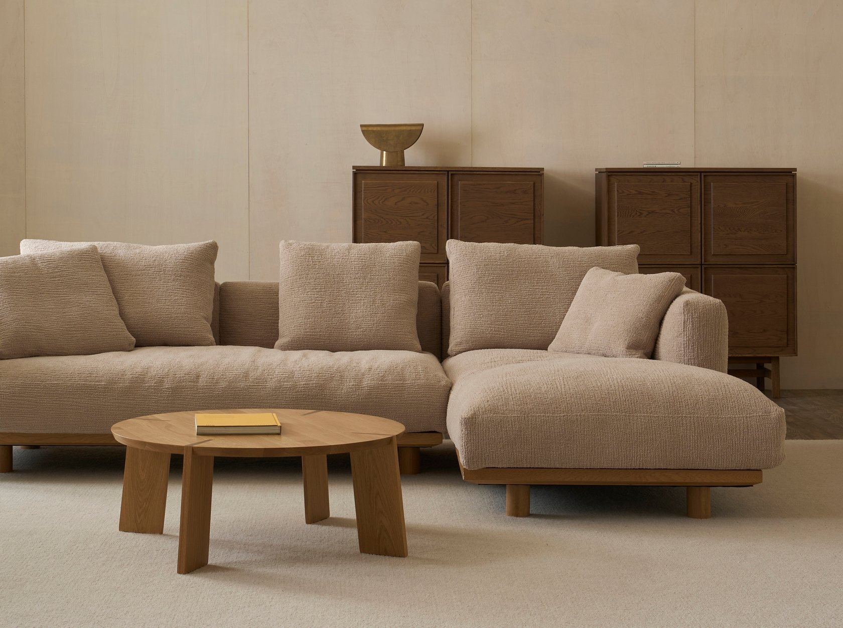 Kile Coffee Table - Tall 500mm - Light Oak - Floor Stock