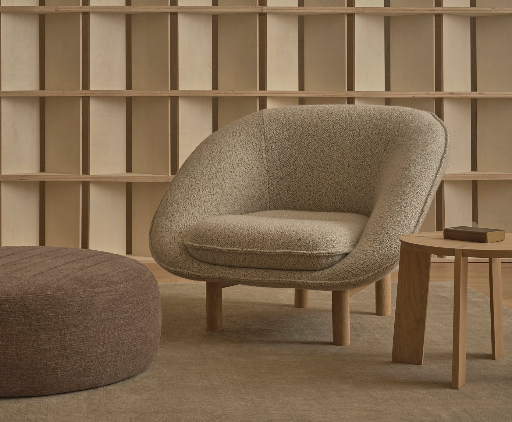 Kile Coffee Table - Tall 500mm - Light Oak - Floor Stock