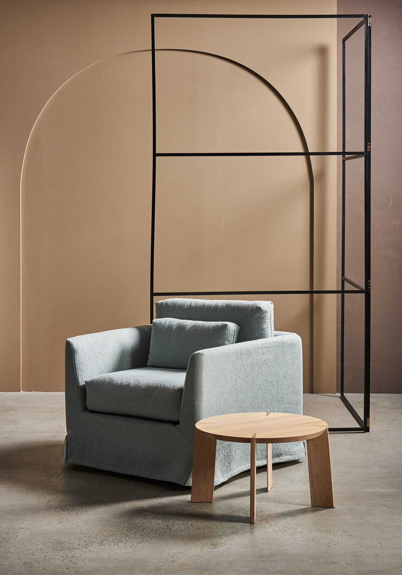 Kile Coffee Table - Tall 500mm - Light Oak - Floor Stock