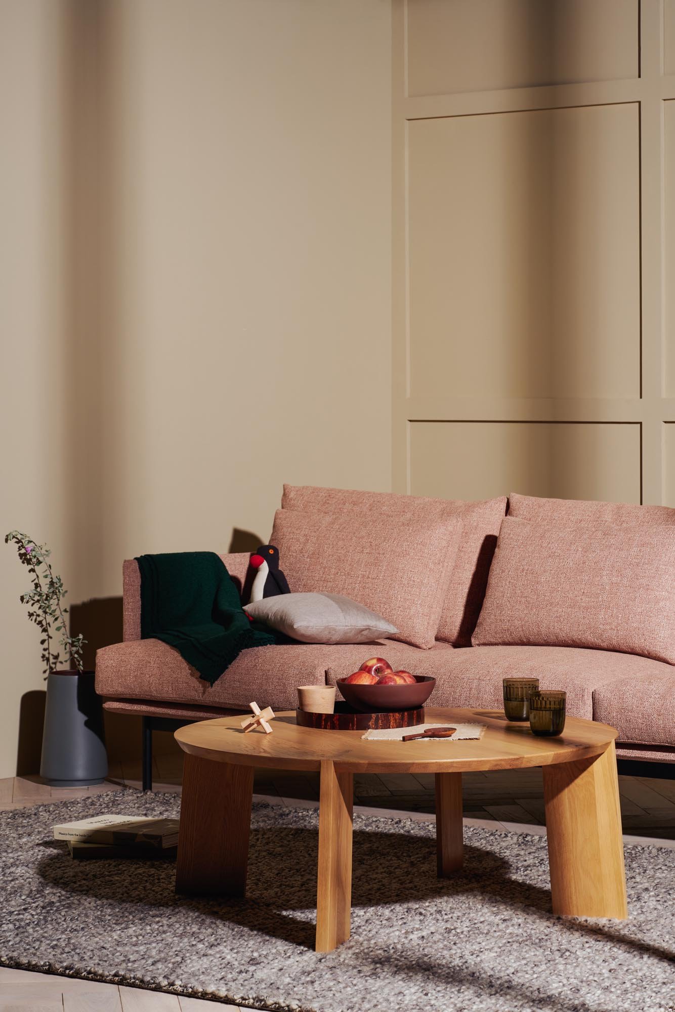 Kile Coffee Table - Tall 500mm - Light Oak - Floor Stock