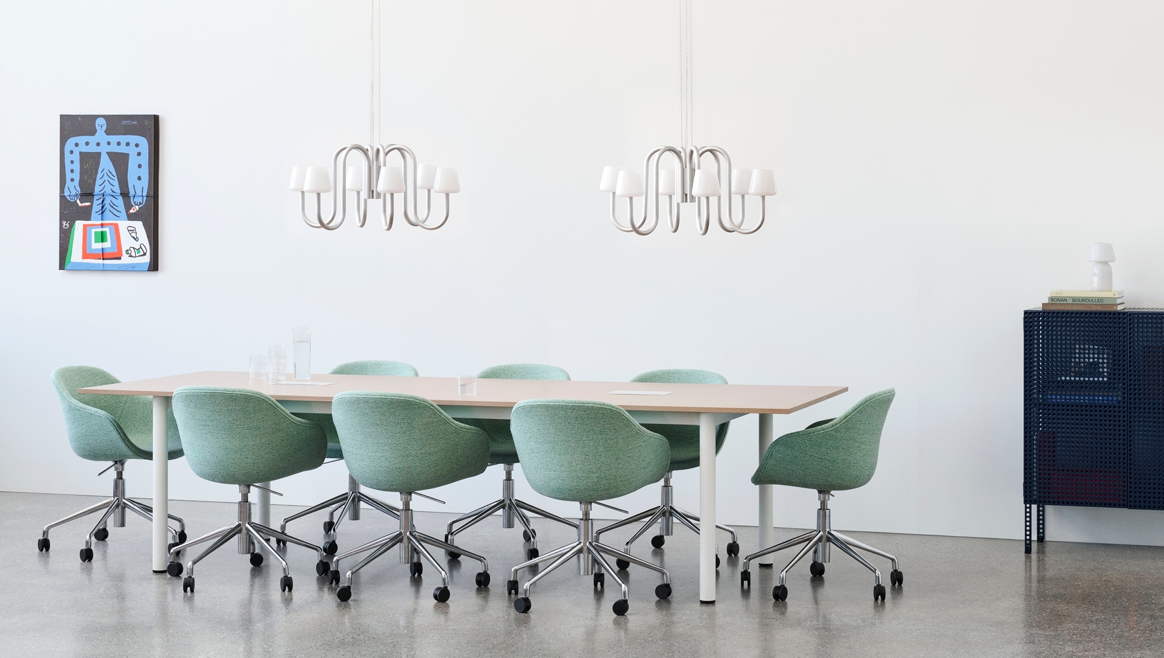 Perforated Floor Cabinet