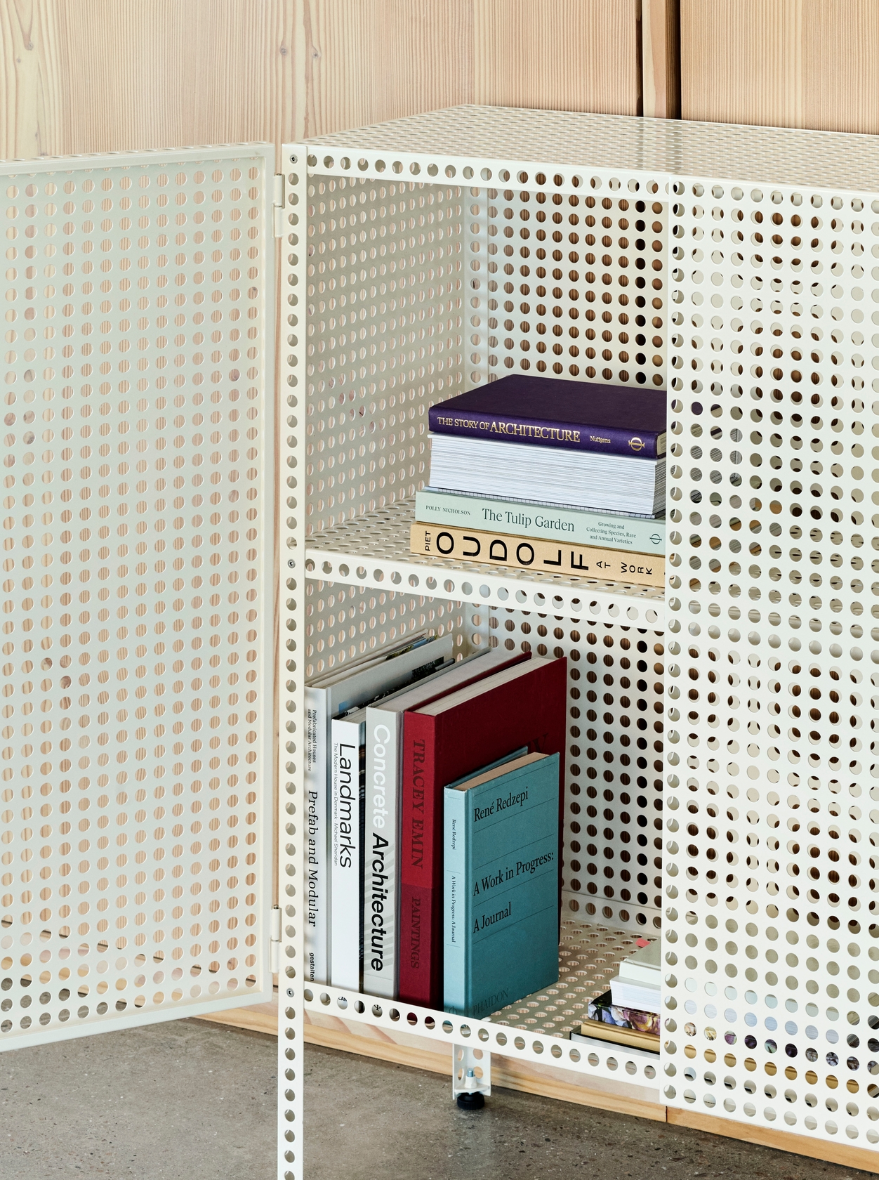 Perforated Floor Cabinet