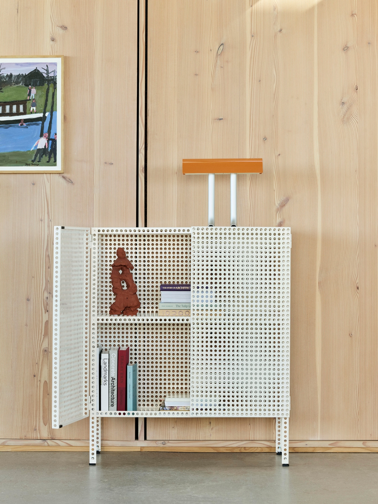 Perforated Floor Cabinet