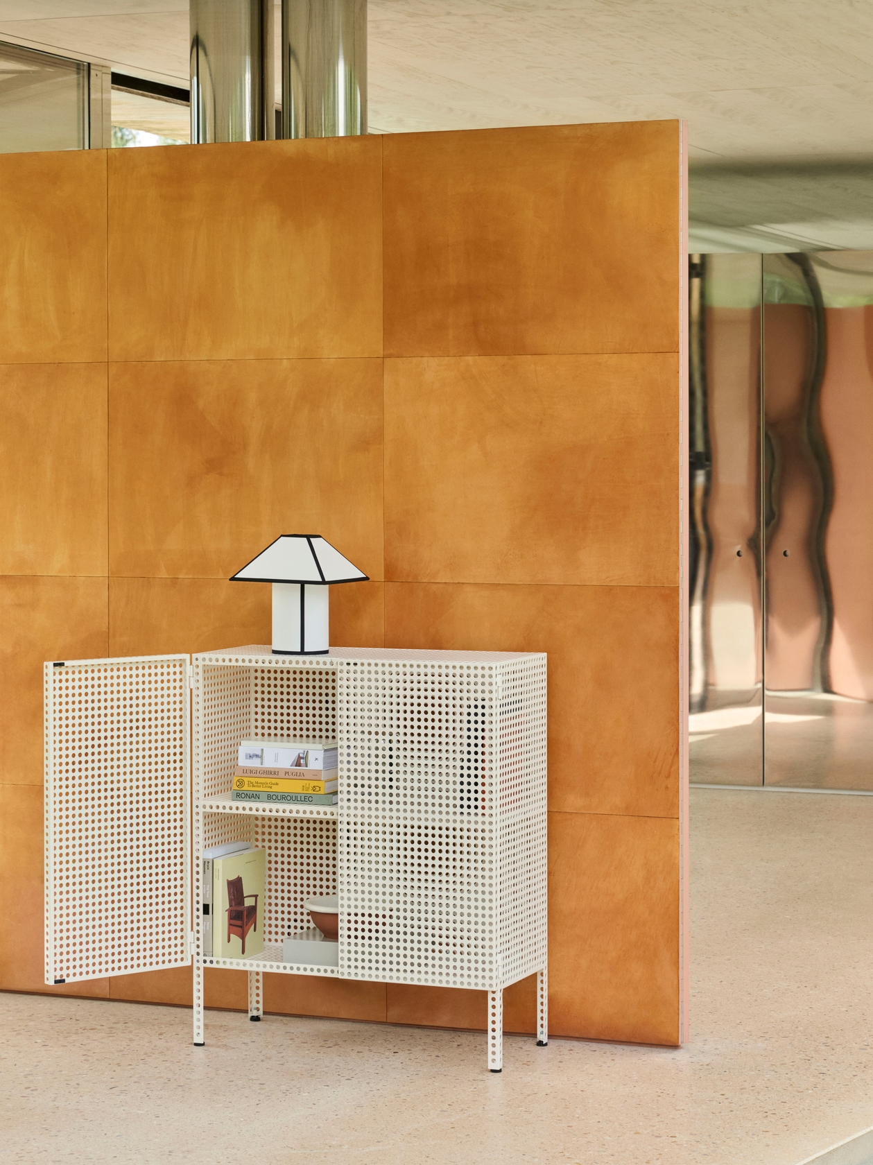 Perforated Floor Cabinet