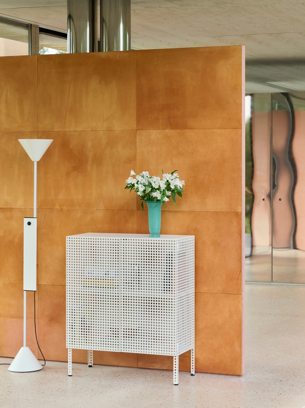 Perforated Floor Cabinet