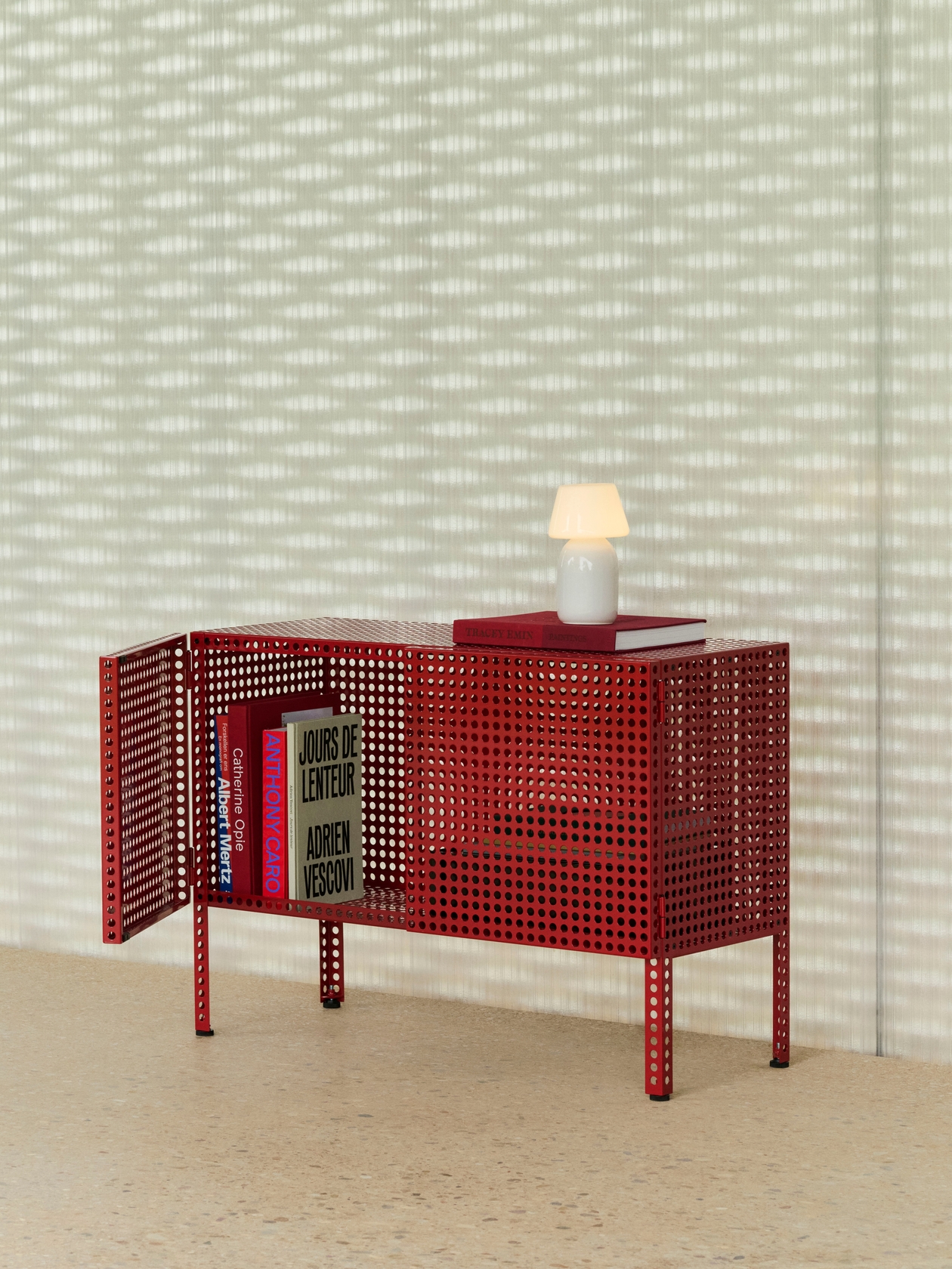 Perforated Floor Cabinet