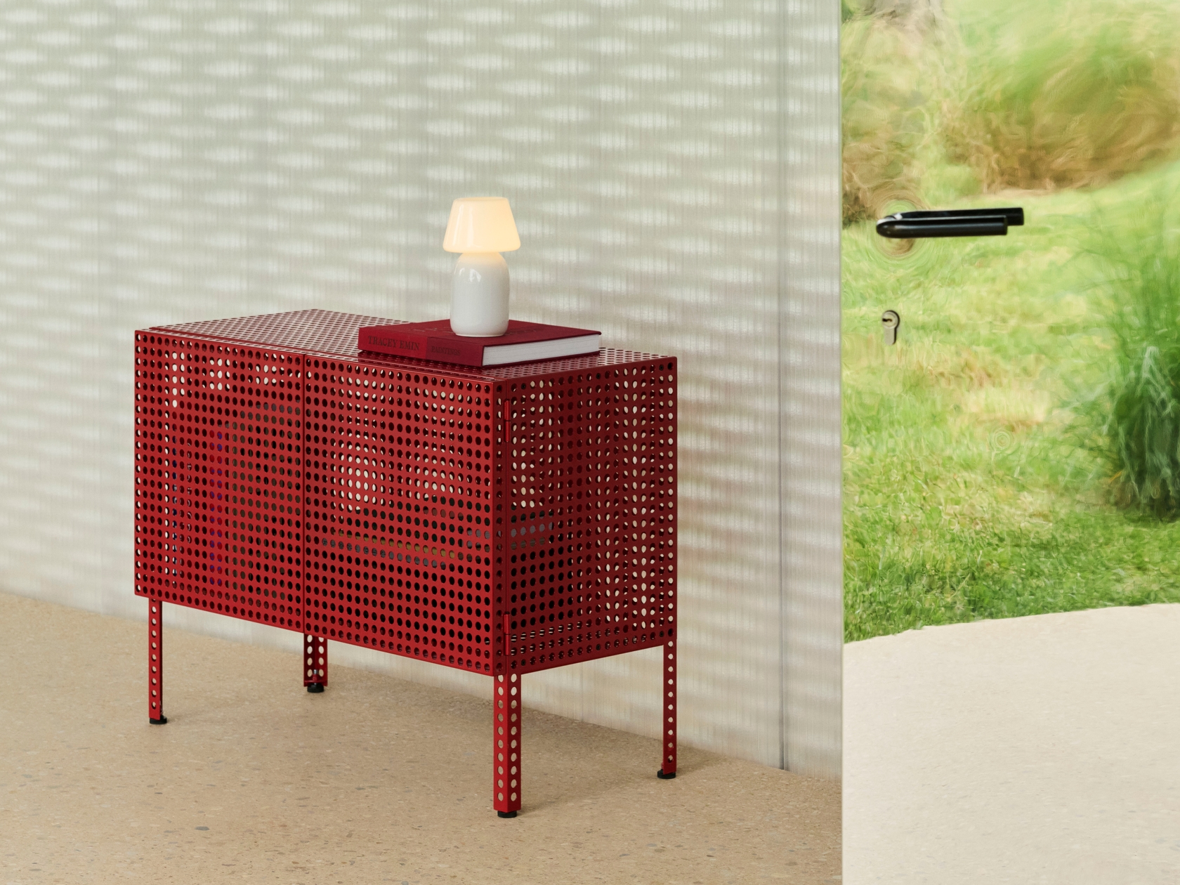 Perforated Floor Cabinet