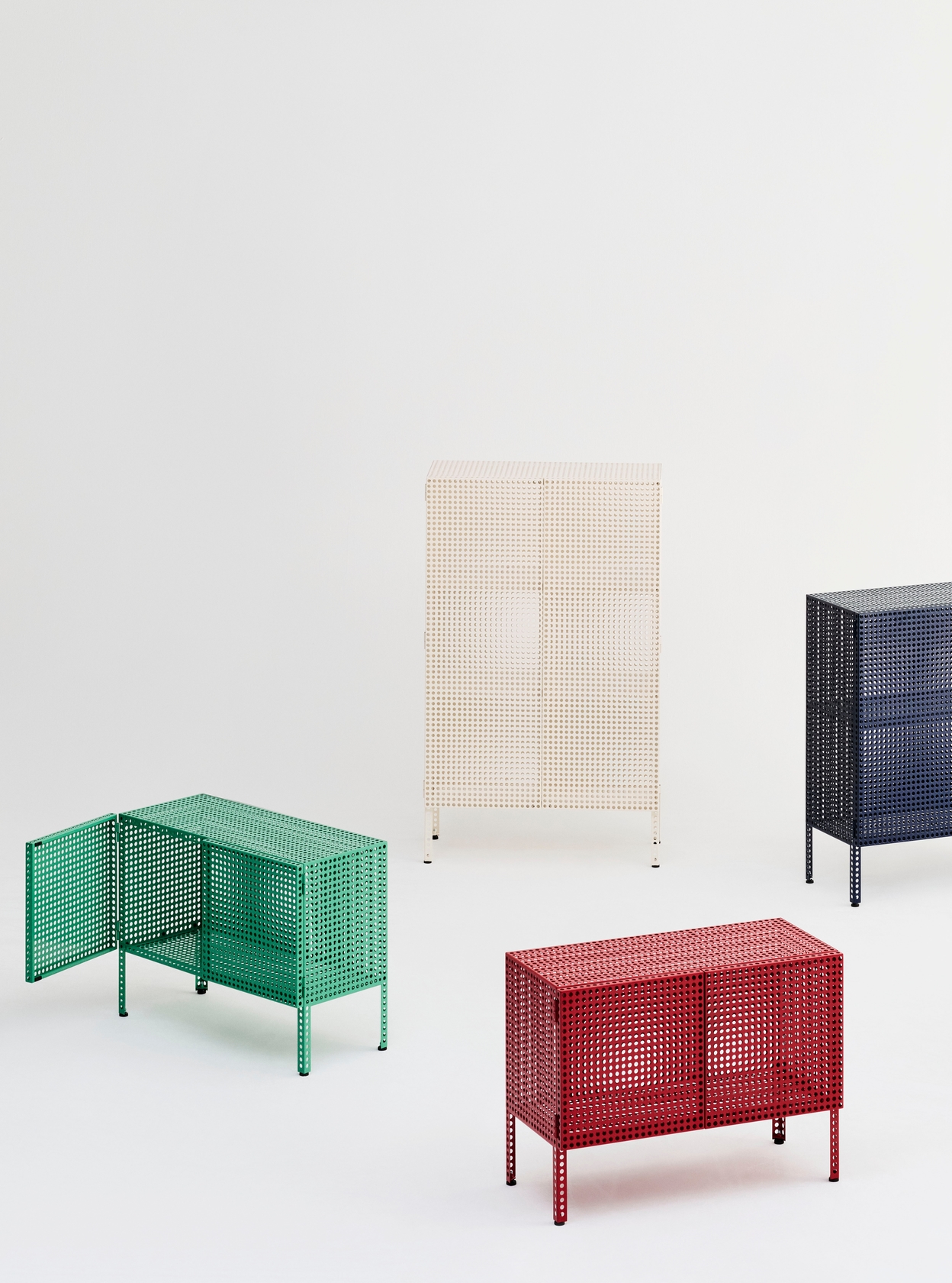 Perforated Floor Cabinet