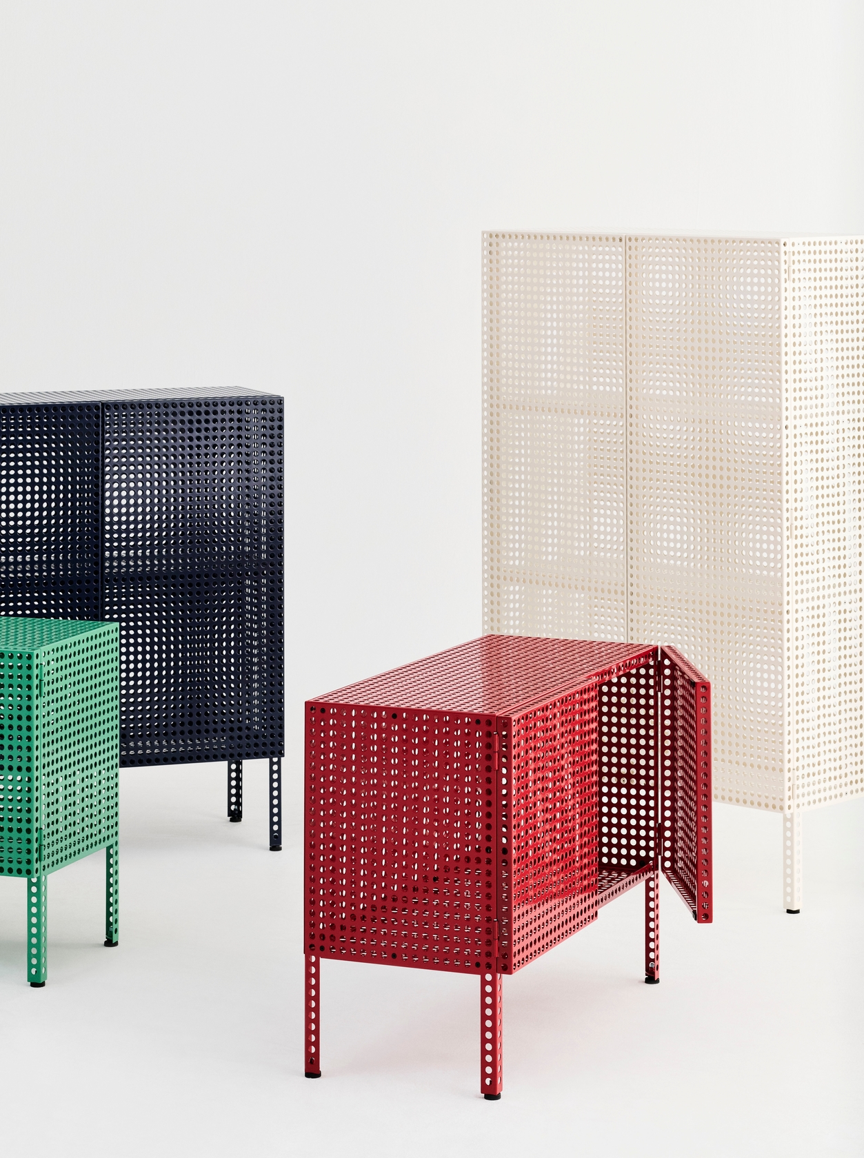 Perforated Floor Cabinet