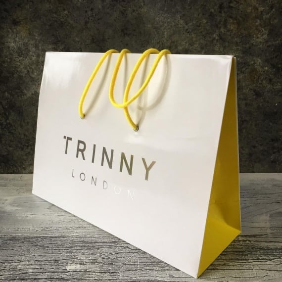 Trinney London Bespoke Printed Luxury Laminated Bags