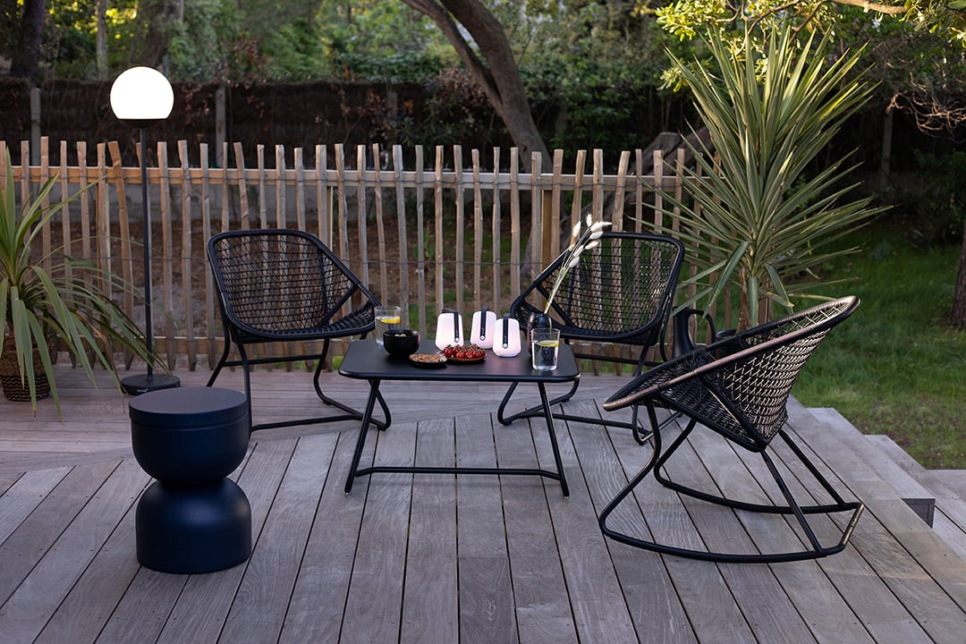 Fermob Piapolo Stool - Clay Grey - Floor Stock