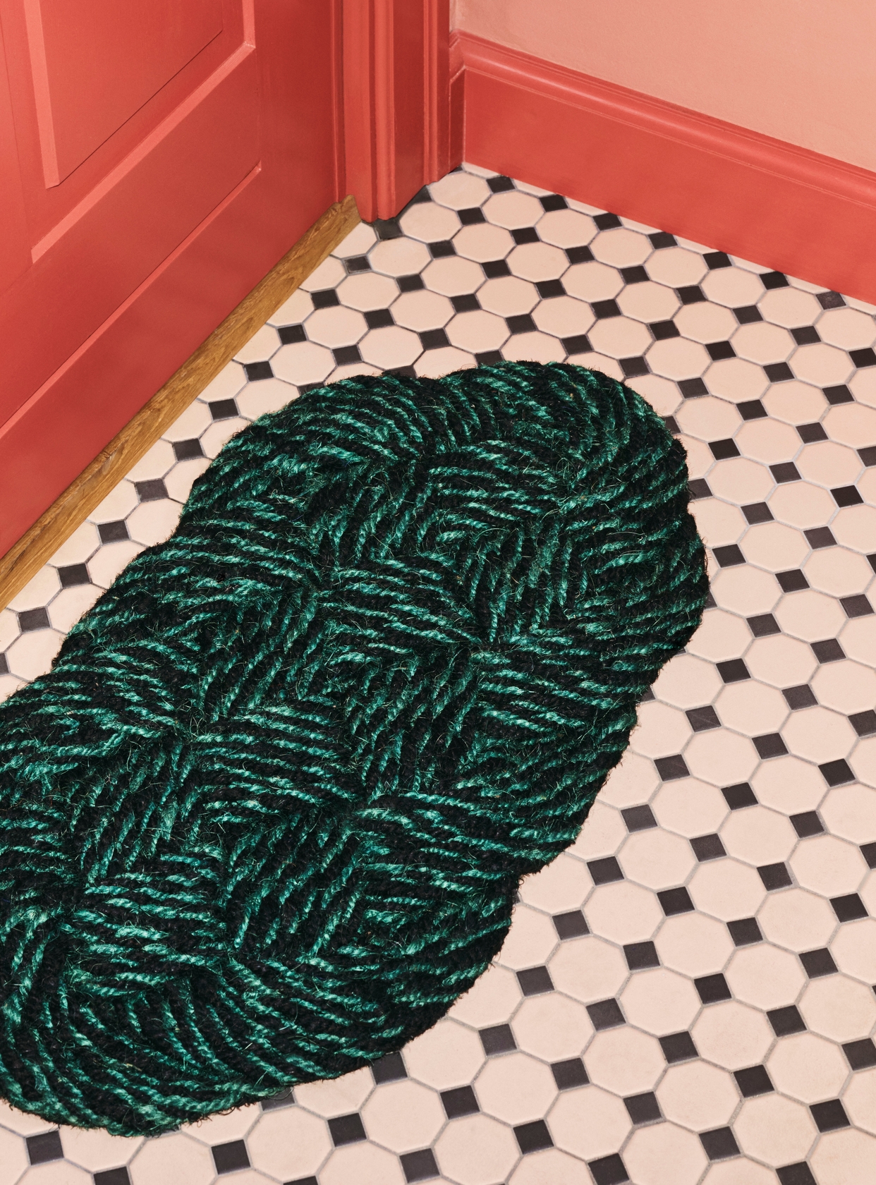 Coco Door Mat - Swirl