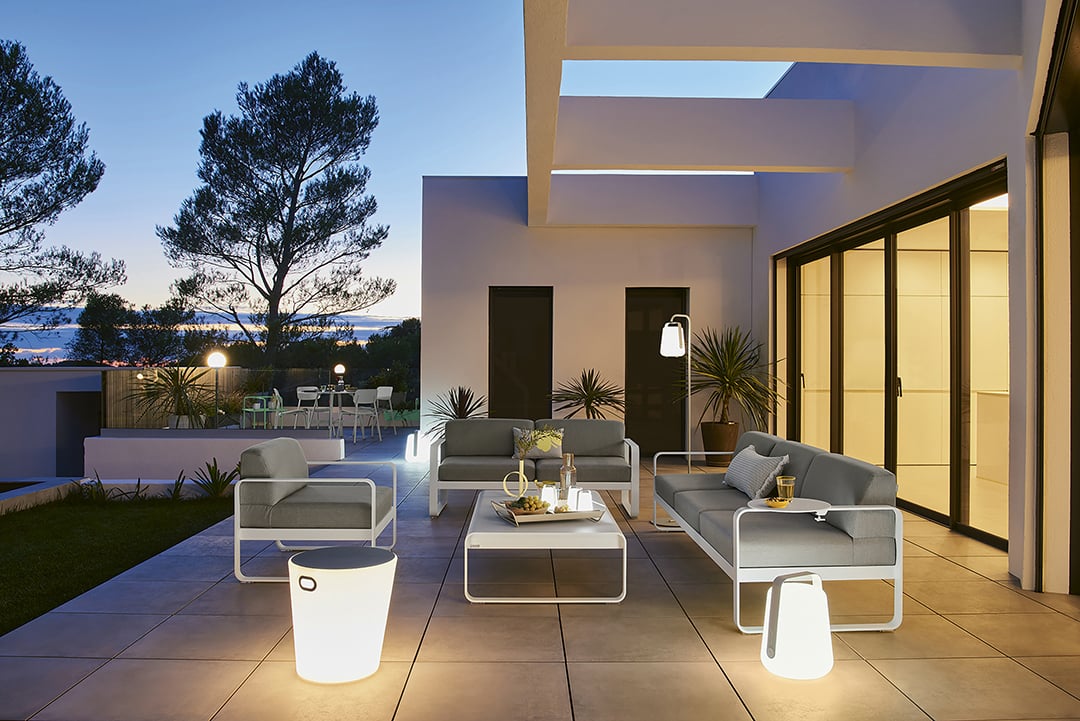 Fermob Balad V1 Lamp - Bamboo - 25cm - Floor Stock