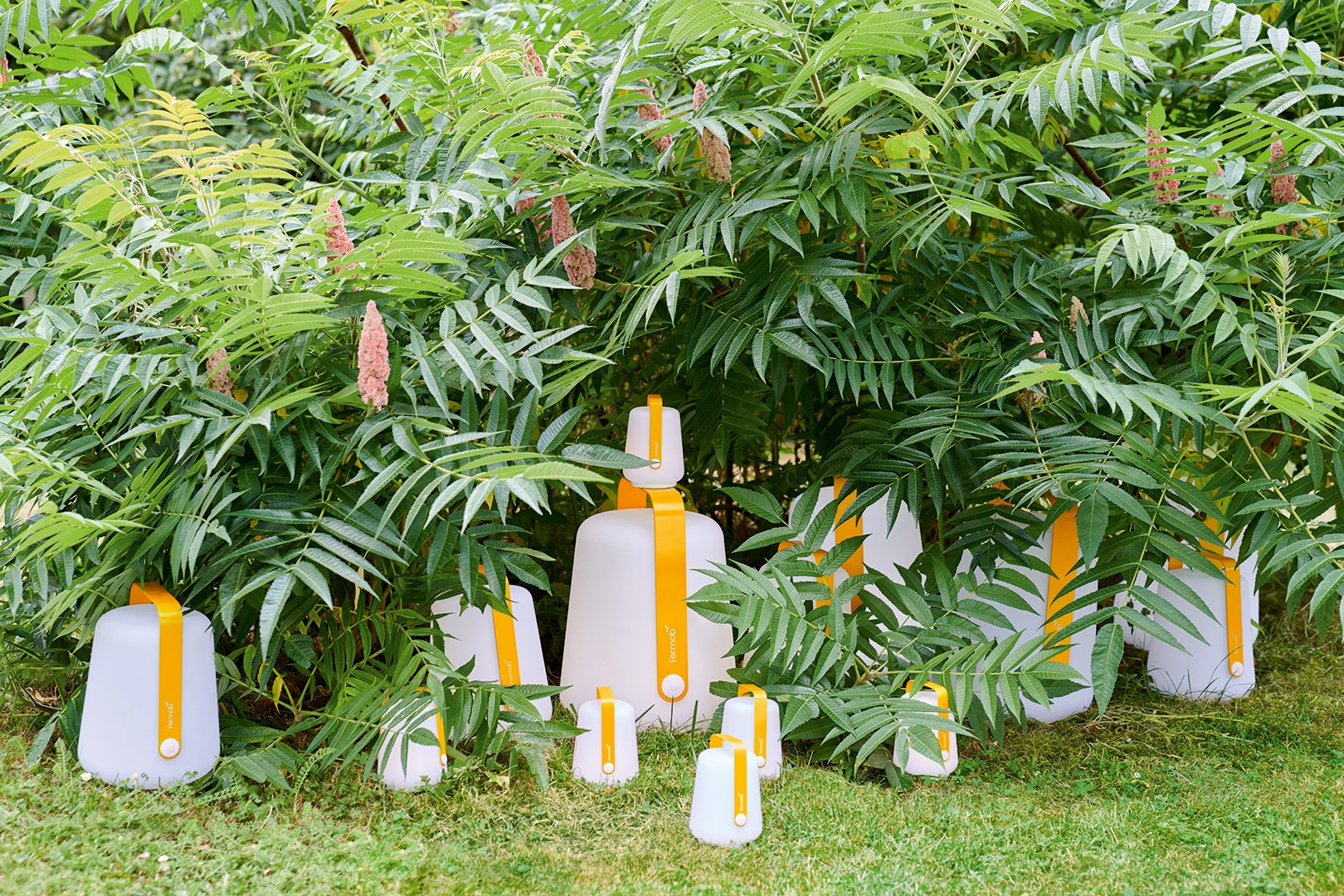 Fermob Balad V1 Lamp - Bamboo - 25cm - Floor Stock