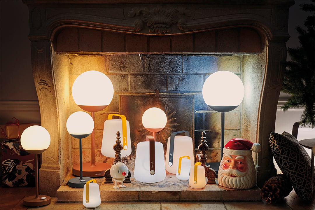 Fermob Balad V1 Lamp - Bamboo - 25cm - Floor Stock