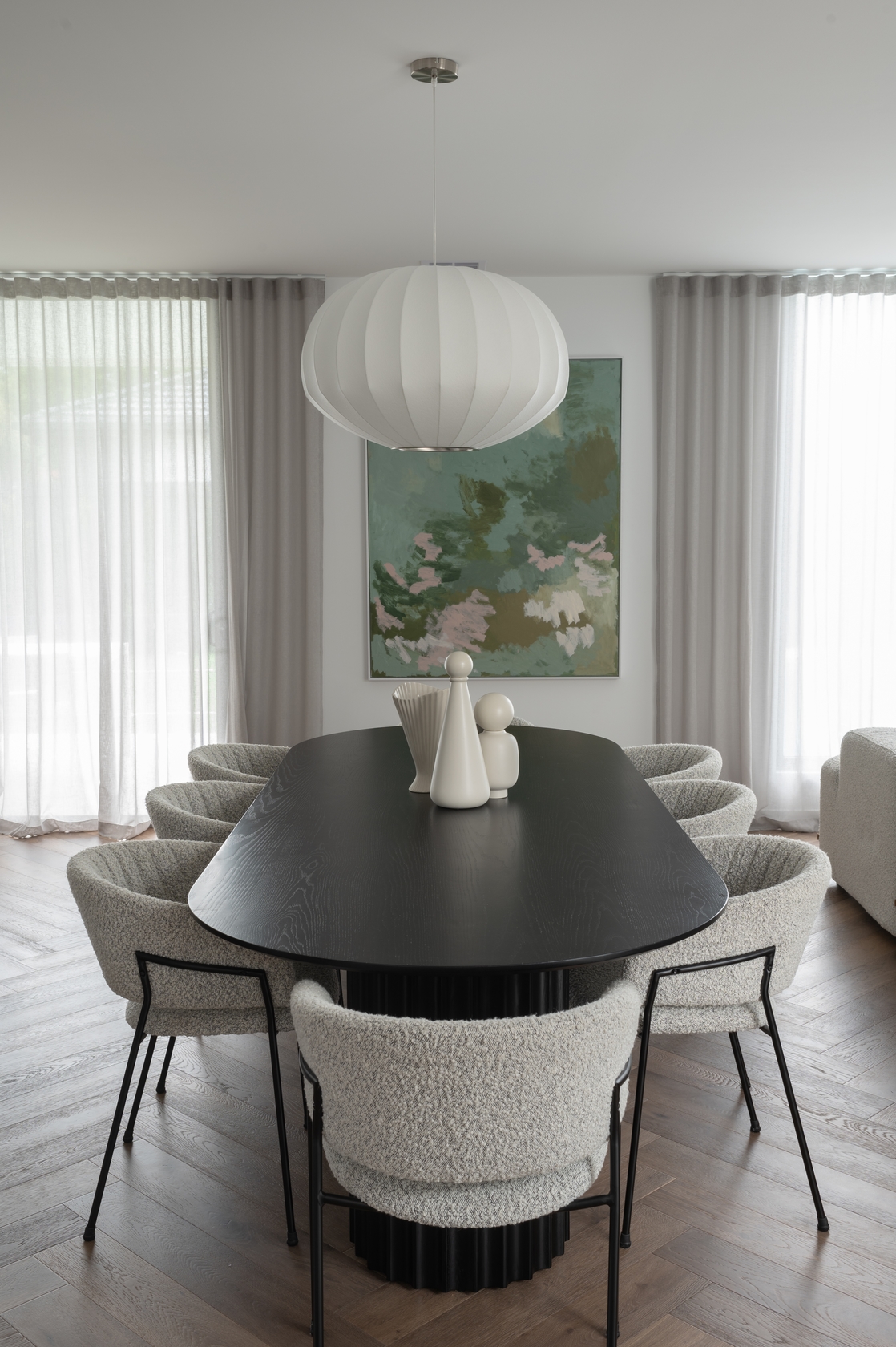 Orsen Dining Table - 2800mm - Walnut - Floor Stock