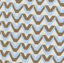 Printed Swim Short - Cream/Blue/Olive V Monogram