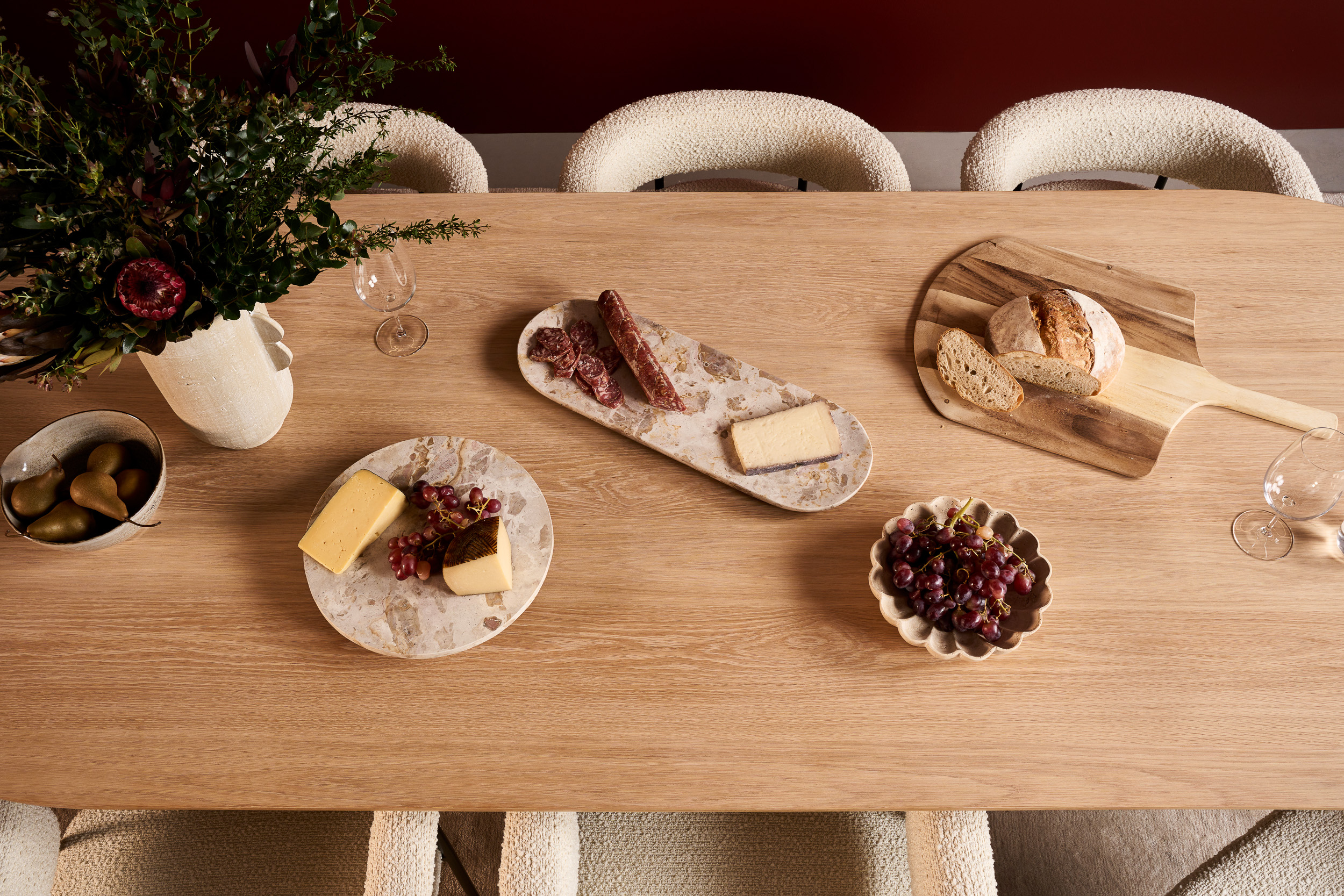 Aria Arm Chair - Ivory - Floor Stock