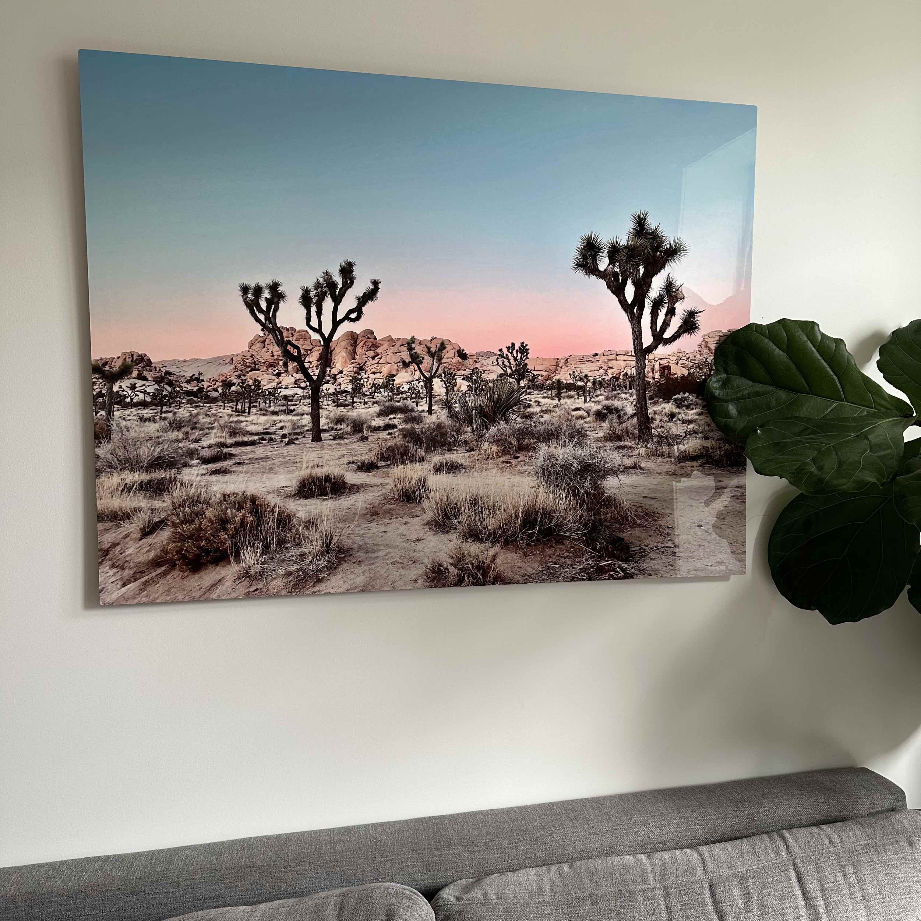 HD Metal Print on Wall