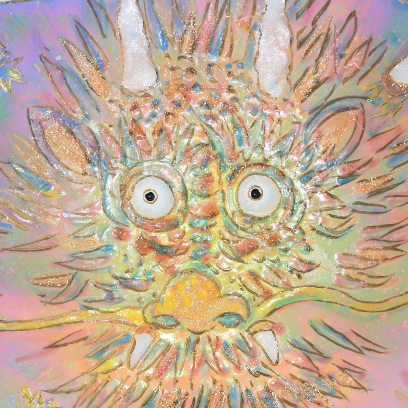 陶彩画_自在作品_龍となれ_詳細