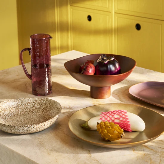 Abre B Wood Serving Bowl