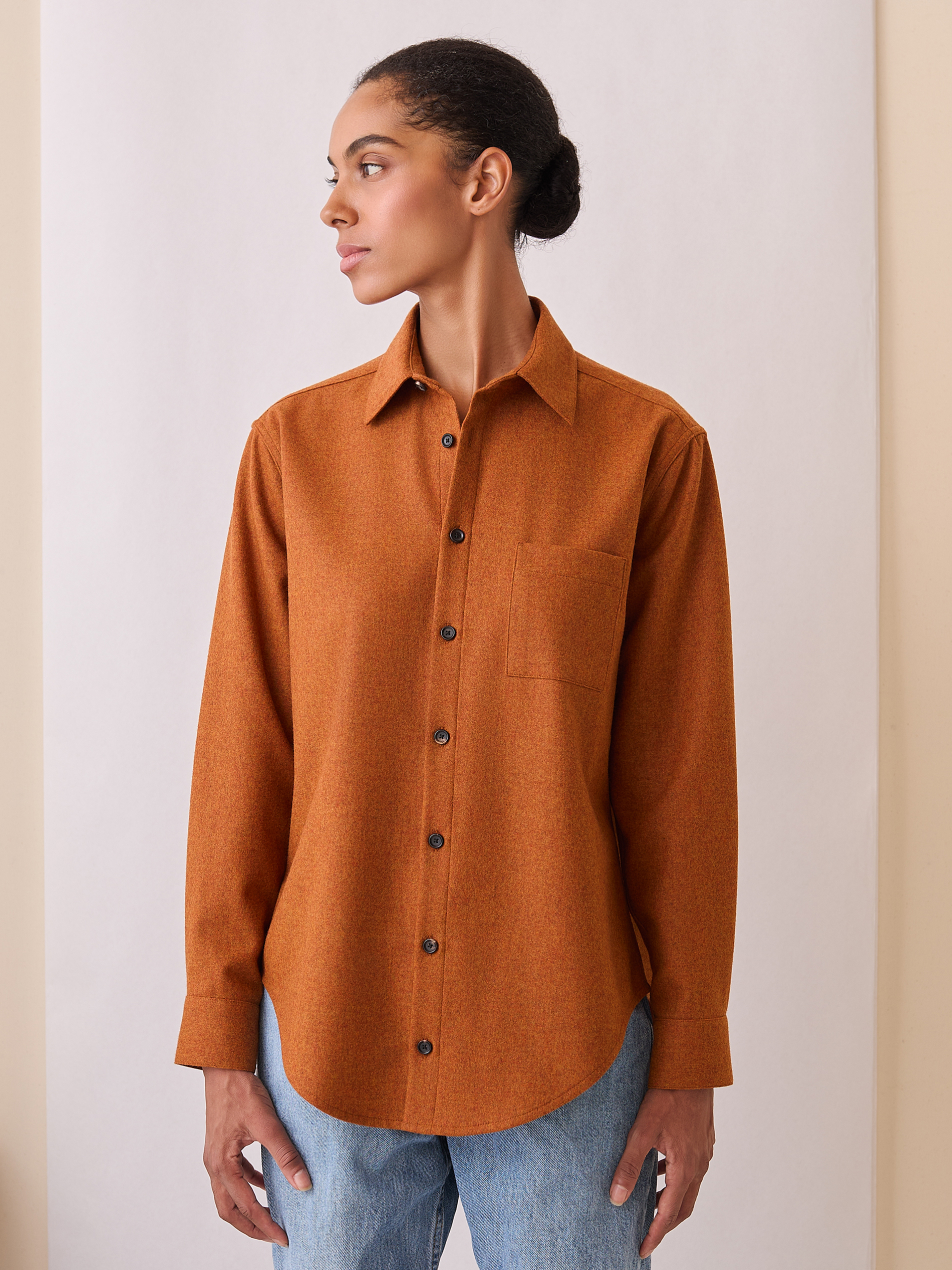 The New Oxford (Lady Brown Merino Wool)