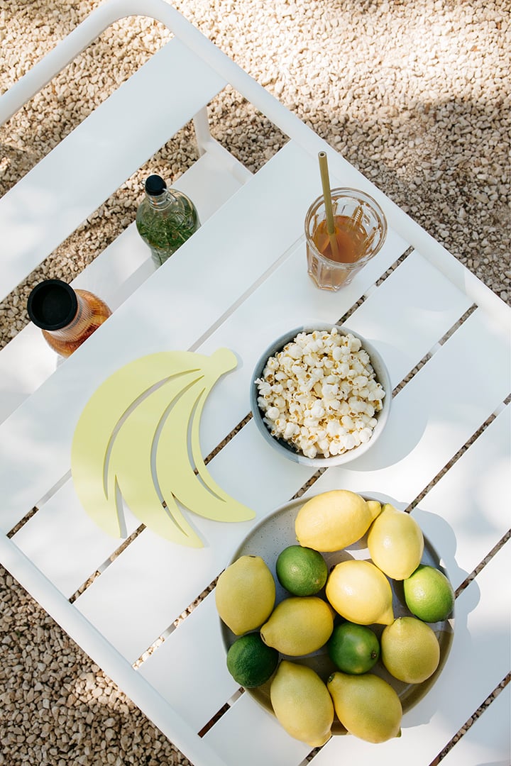 Fermob Luxembourg Low Table with Casters - Cactus - Floor Stock