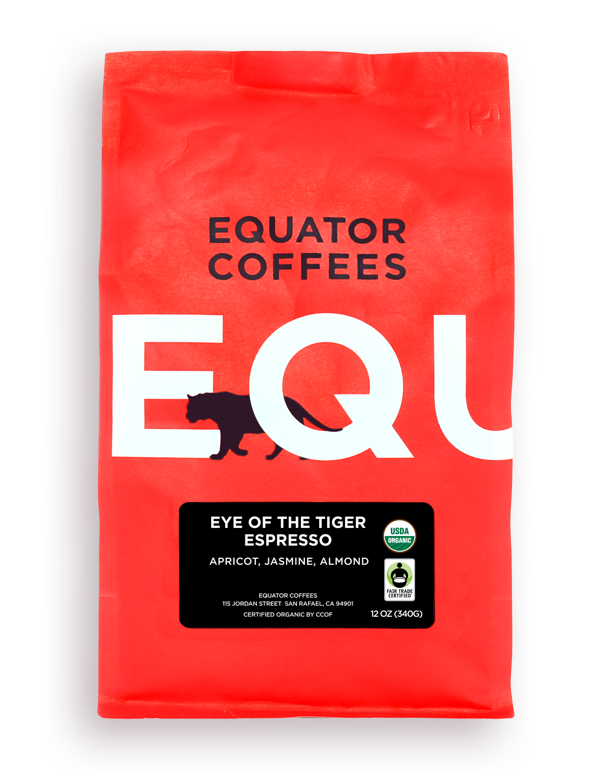 Eye of the Tiger Espresso Fair Trade Organic