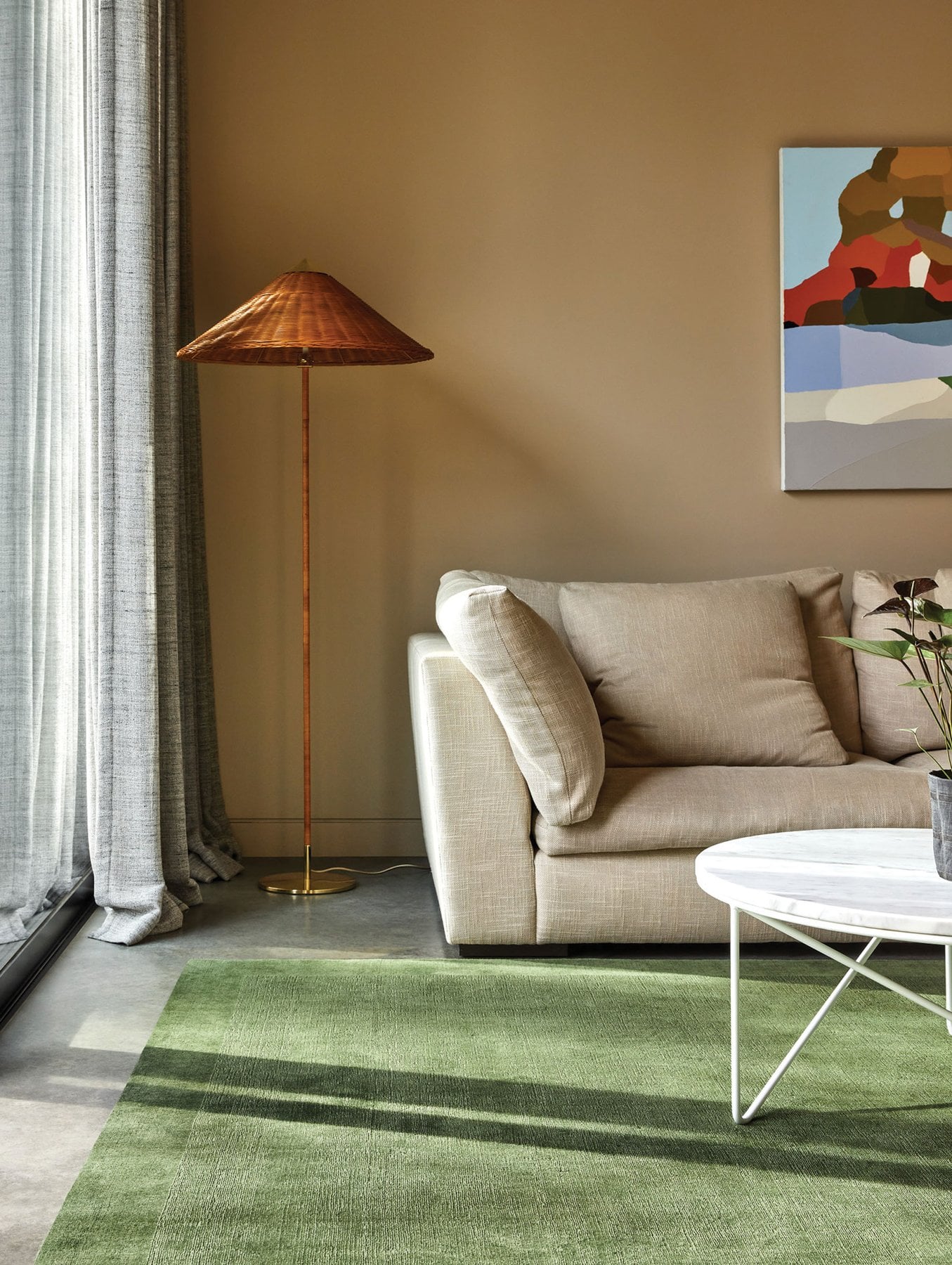 Tait Rug - 200x300cm - Tumeric - Floor Stock