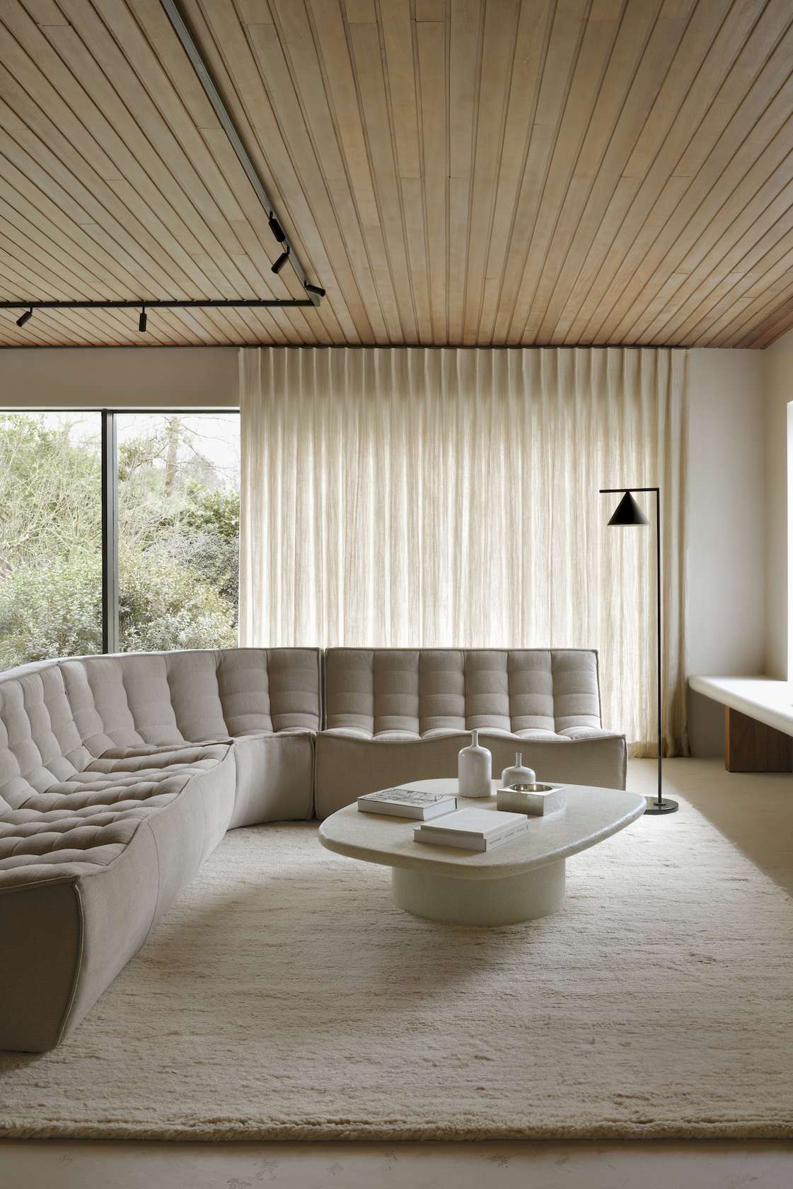 Ethnicraft N701 Sofa Set - Dark Grey - Floor Stock