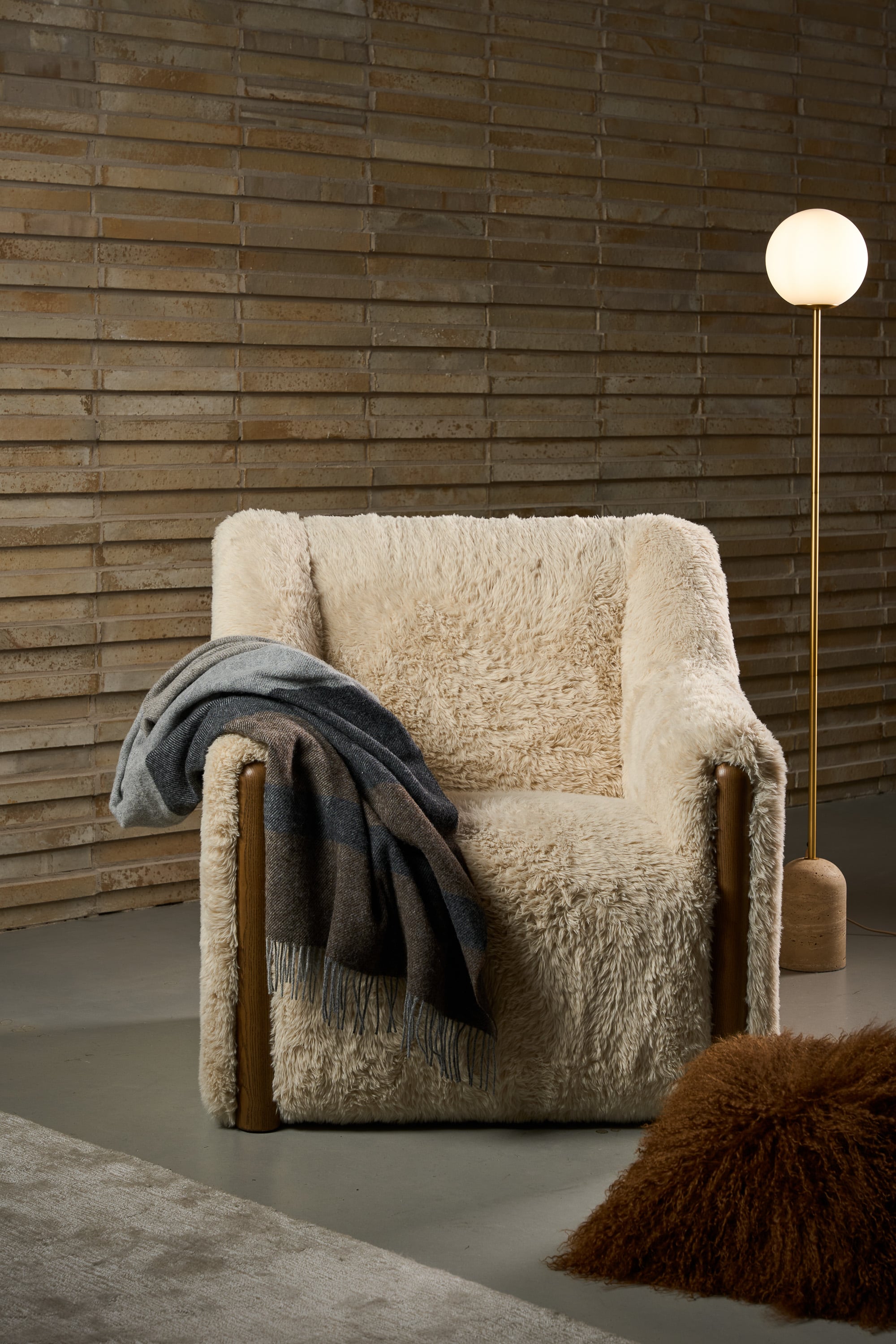 Hugger Lounge Chair - Sand - Floor Stock