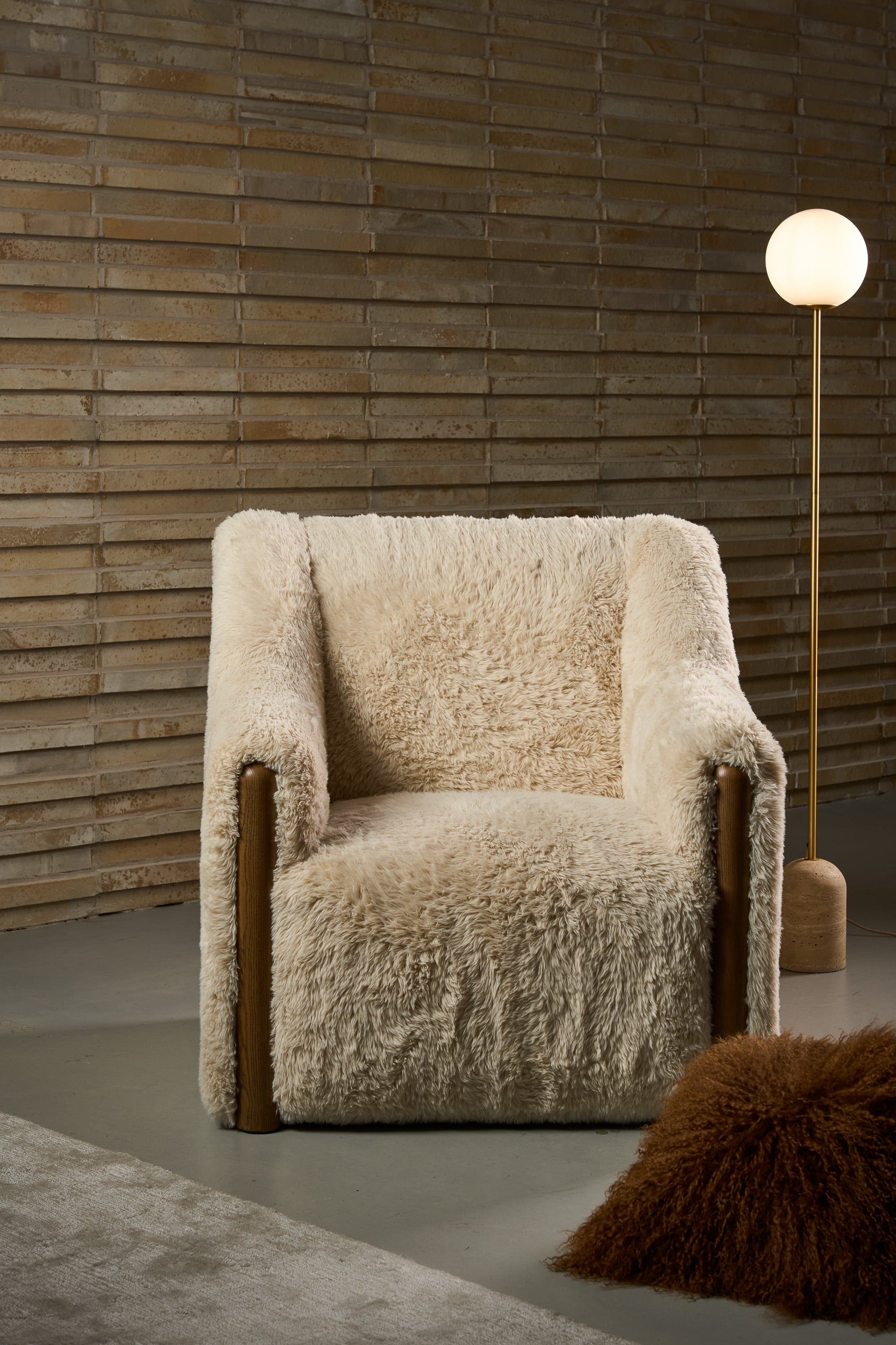 Hugger Lounge Chair - Sand - Floor Stock