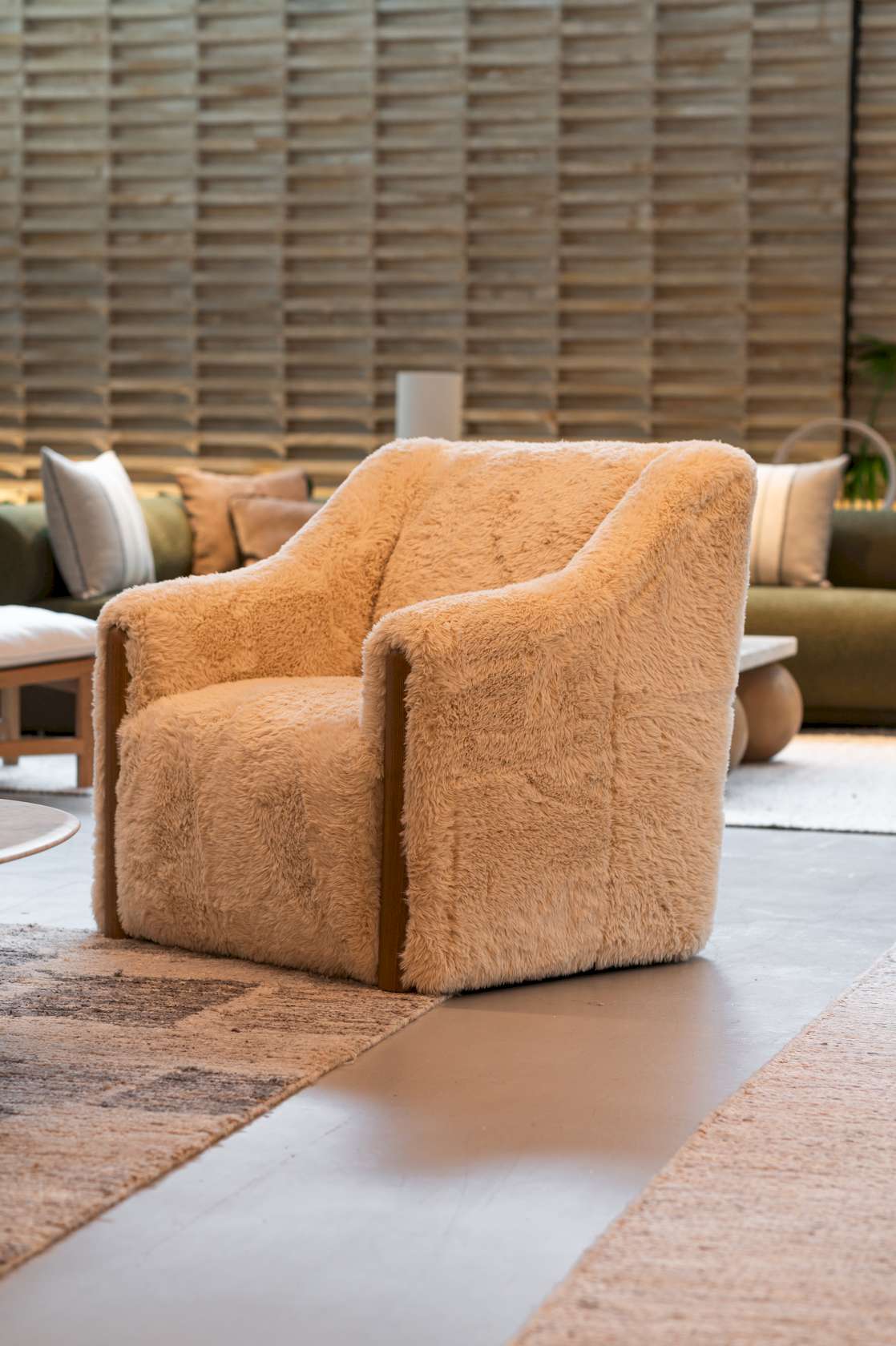 Hugger Lounge Chair - Sand - Floor Stock